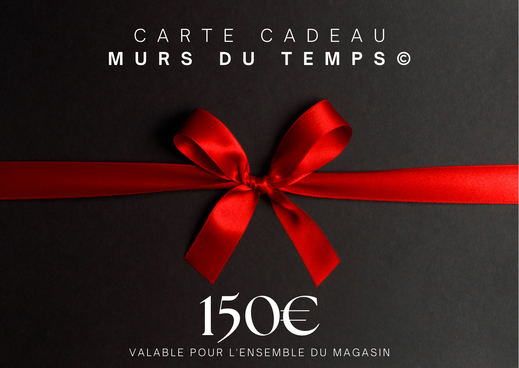 Card cadou｜Murs du temps©