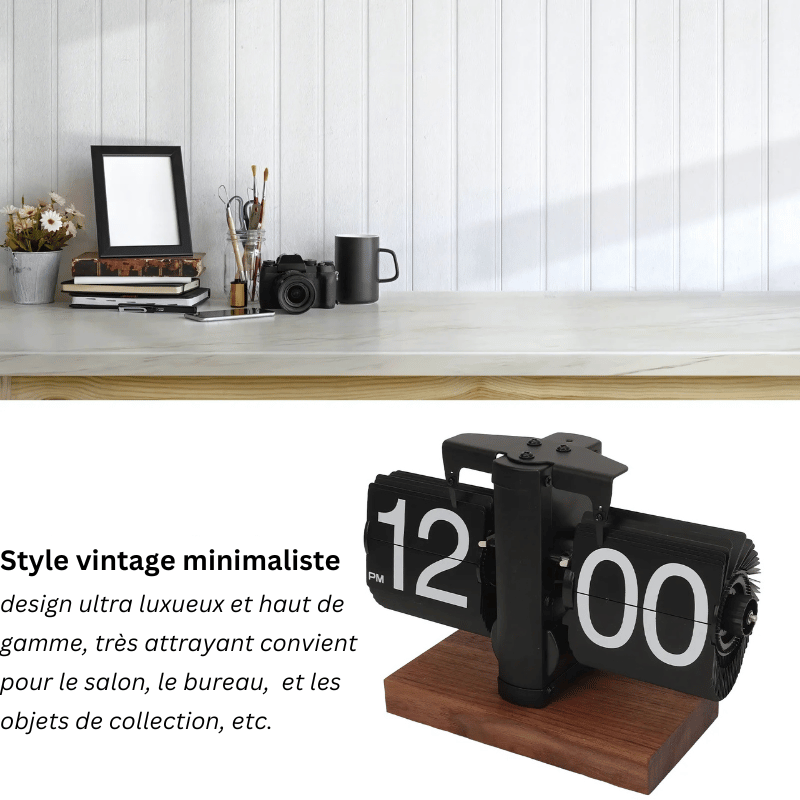Horloge Flip Vintage Automatique