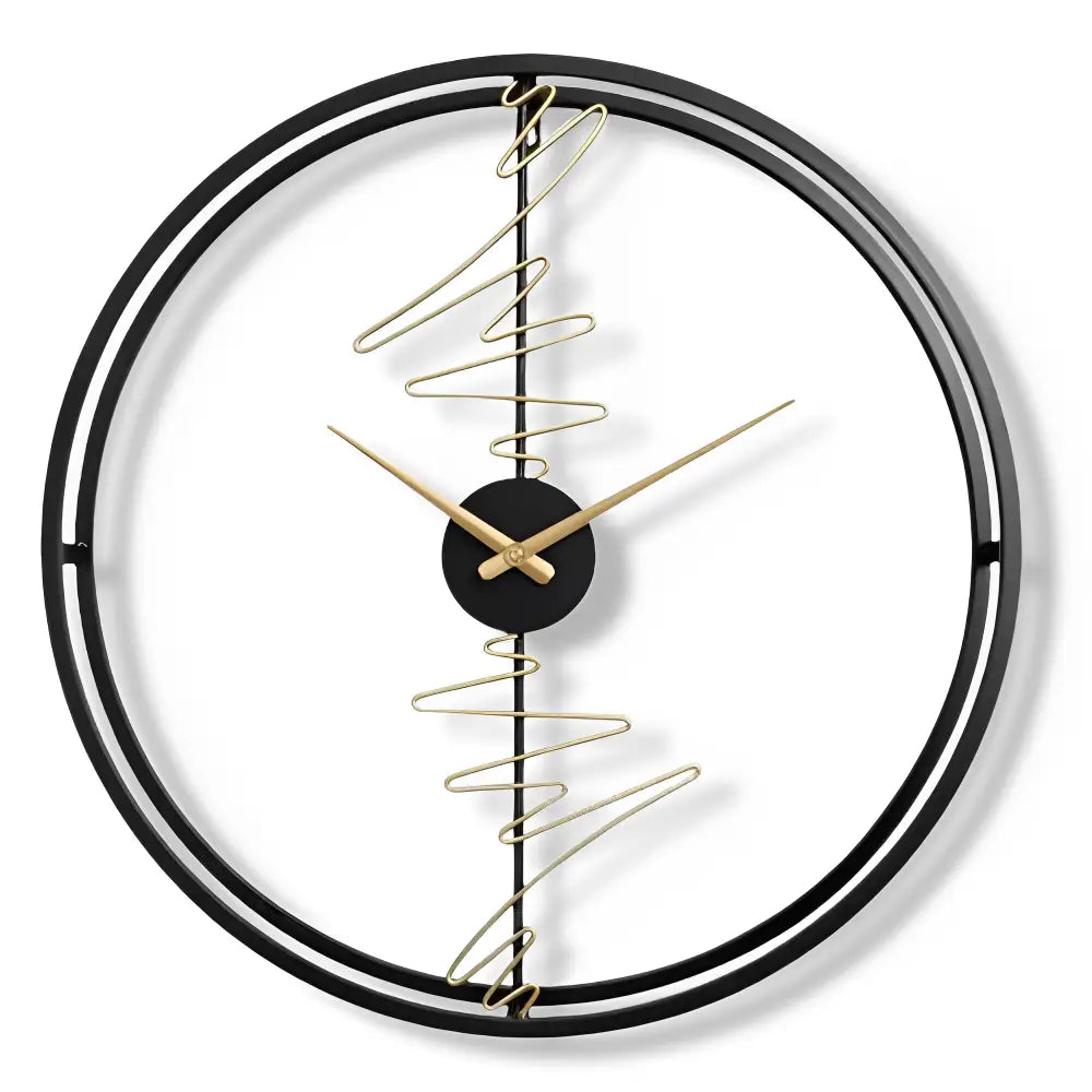 Horloge Murale Design 60 Cm - Horloges murales - Noir