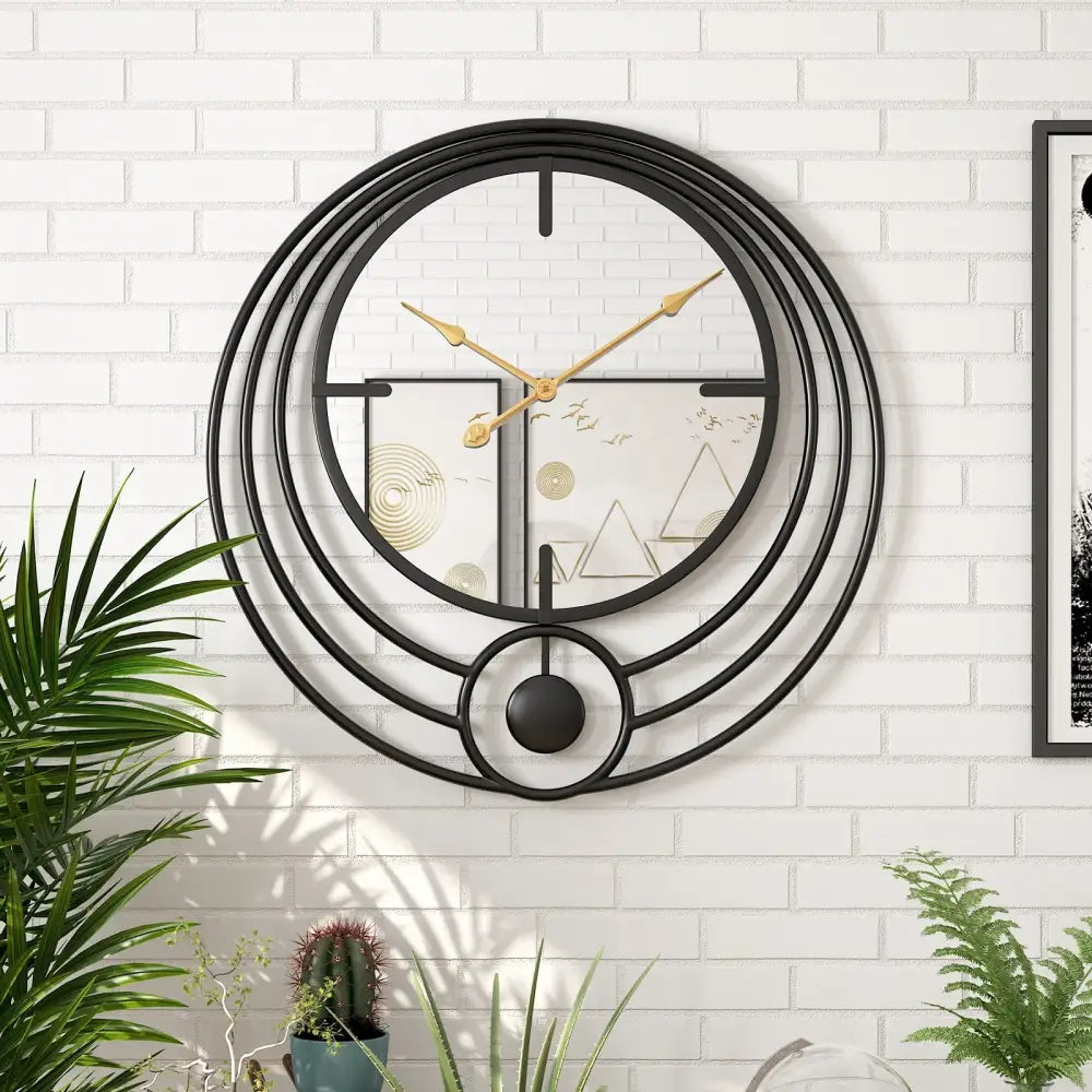 Horloge Murale Miroir - Horloges murales