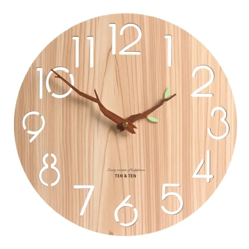 Horloge Murale en Bois - Horloges murales